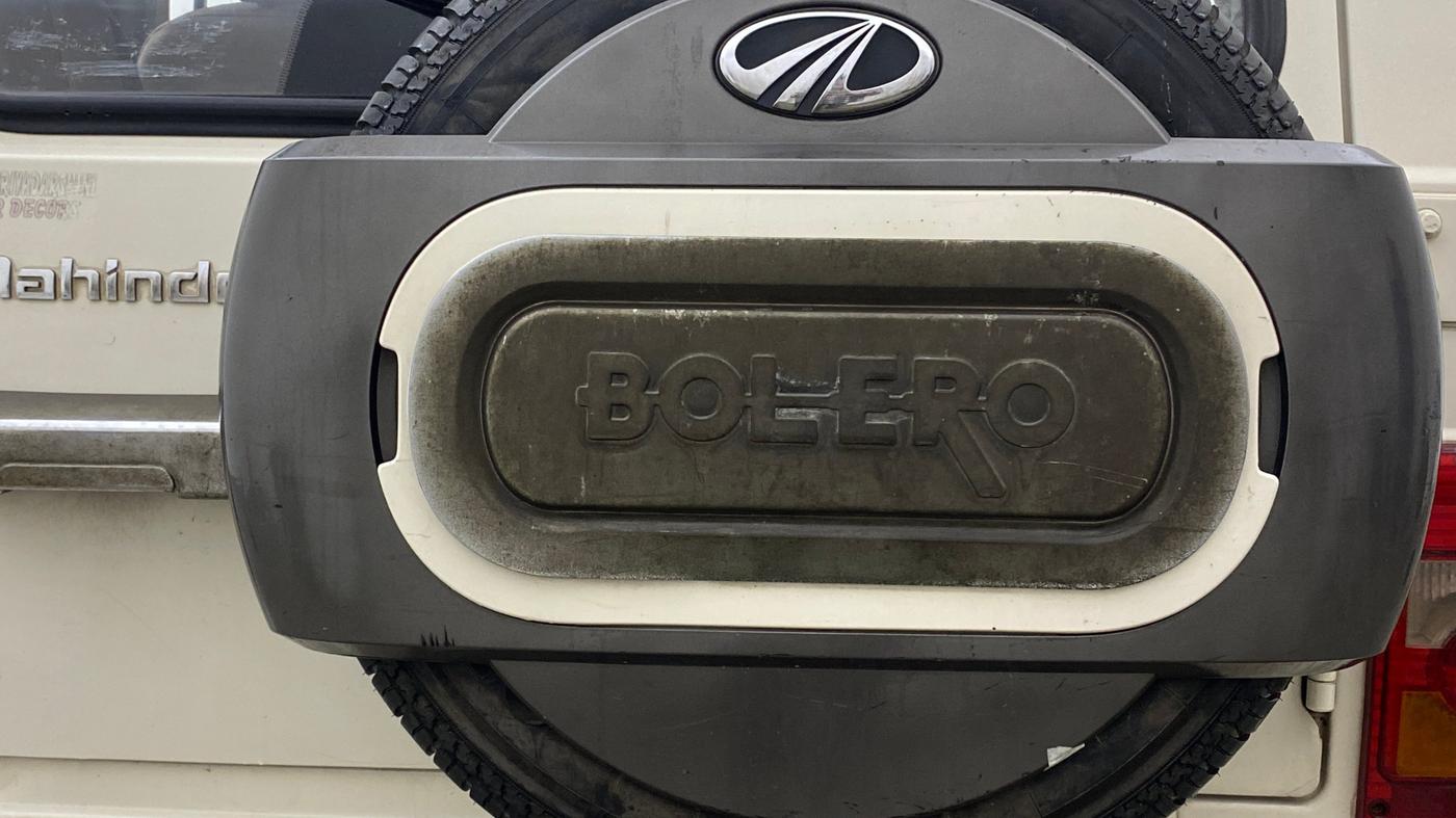 2014 Mahindra Bolero ZLX BS IV, Diesel, Manual, 83,796 km, Spare Tyre