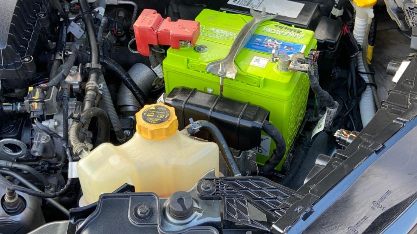 2025 Tata Curvv Pure Plus 1.2 Petrol 7DCA, Petrol, Automatic, 12,511 km, Engine View - Left