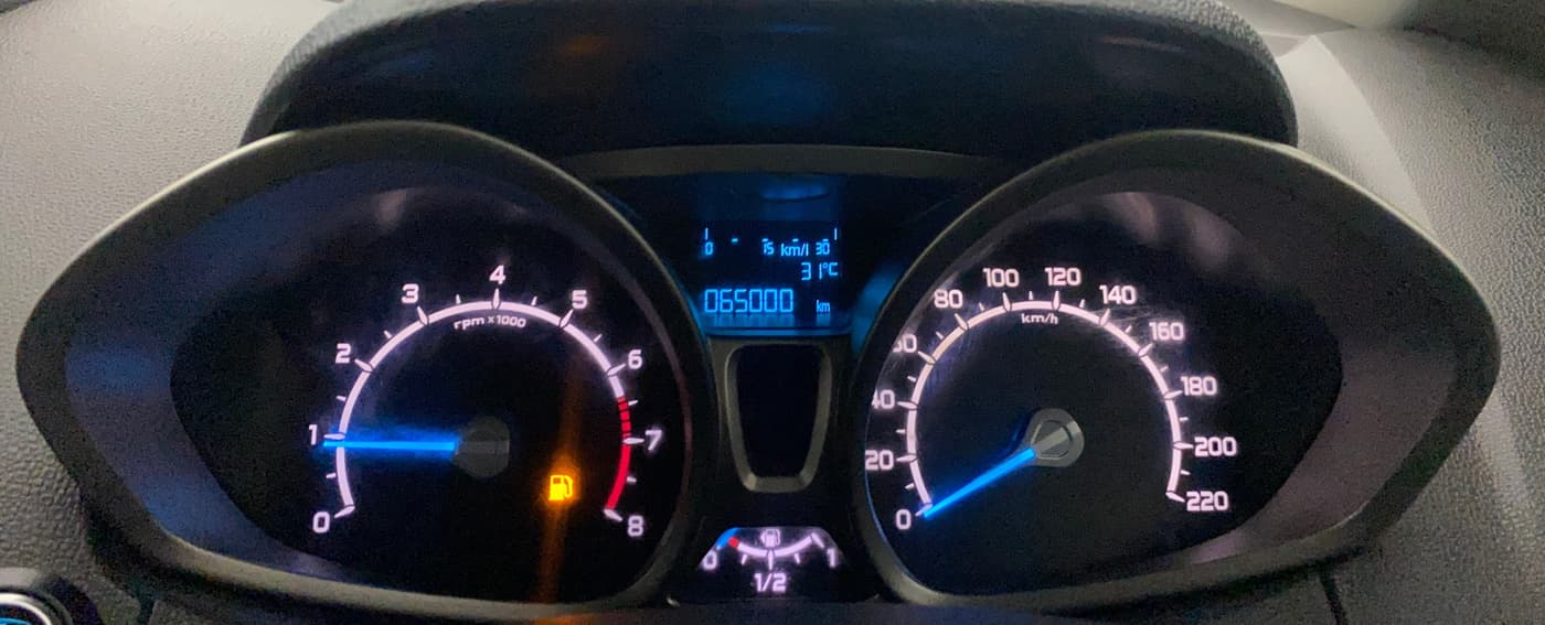 2017 Ford Ecosport TITANIUM 1.5L PETROL, Petrol, Manual, 64,979 km, Odometer Image