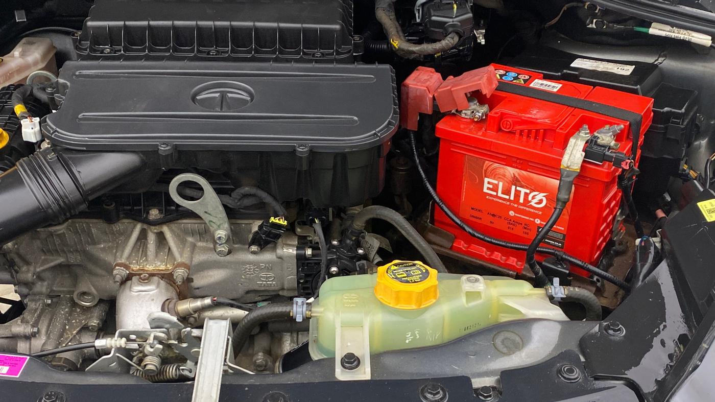 2023 Tata TIGOR XZ PLUS PETROL, Petrol, Manual, 44,430 km, Engine View - Left