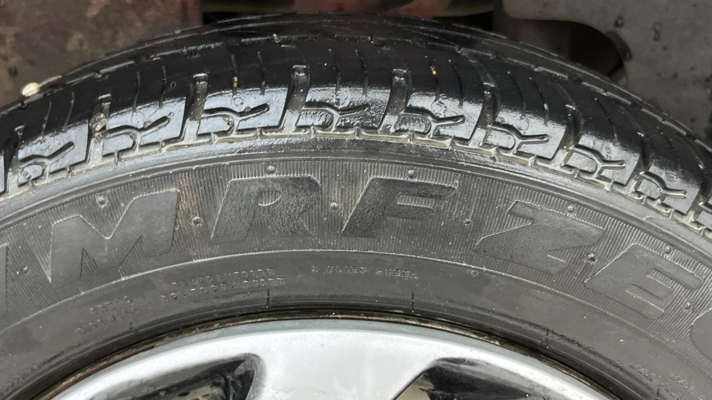2016 Tata Nano TWIST XTA, Petrol, Automatic, 43,450 km, Left Rear Tyre Tread