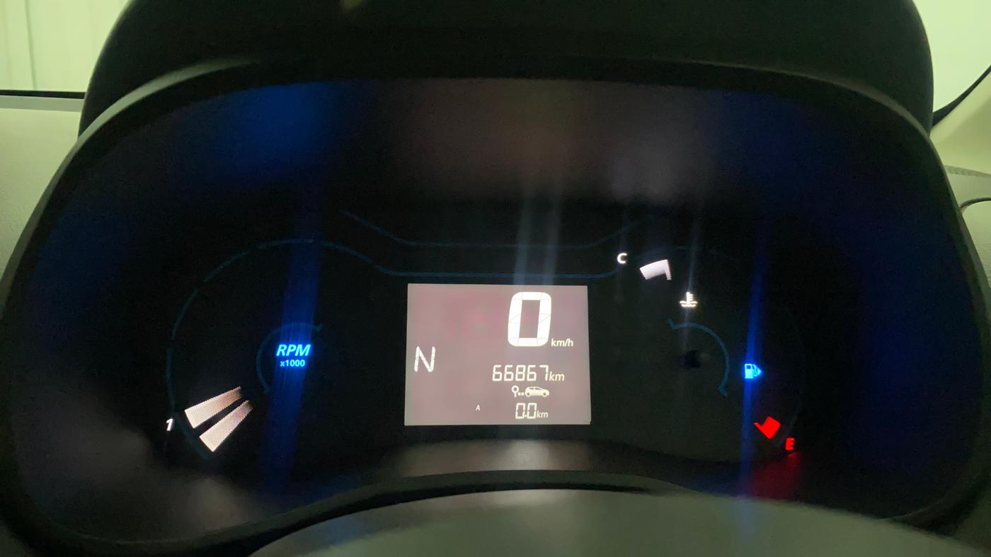 2020 Renault Kwid RXT 1.0 AMT (O), Petrol, Automatic, 66,857 km, Odometer Image