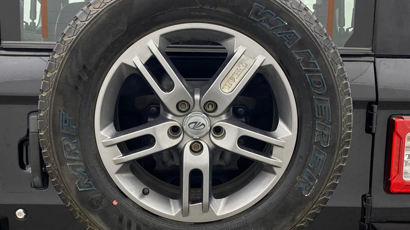 2021 Mahindra Thar LX PETROL HT 4WD AT, Petrol, Automatic, 19,791 km, Spare Tyre