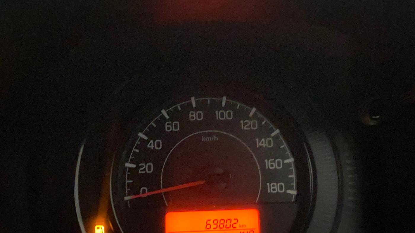 2019 Maruti New Wagon-R LXI 1.0, Petrol, Manual, 69,780 km, Odometer Image