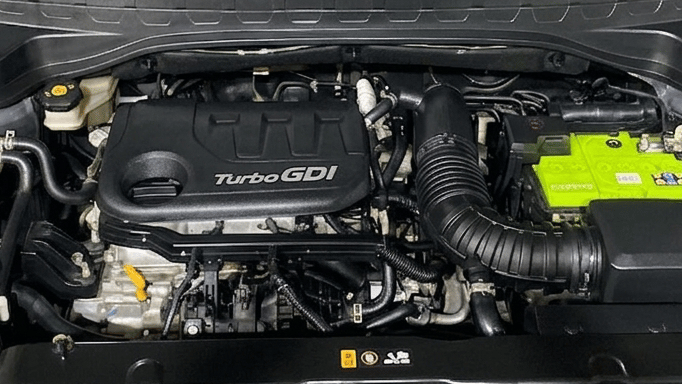 2022 KIA SONET GTX PLUS 1.0 IMT, Petrol, Manual, 63,865 km, Engine View