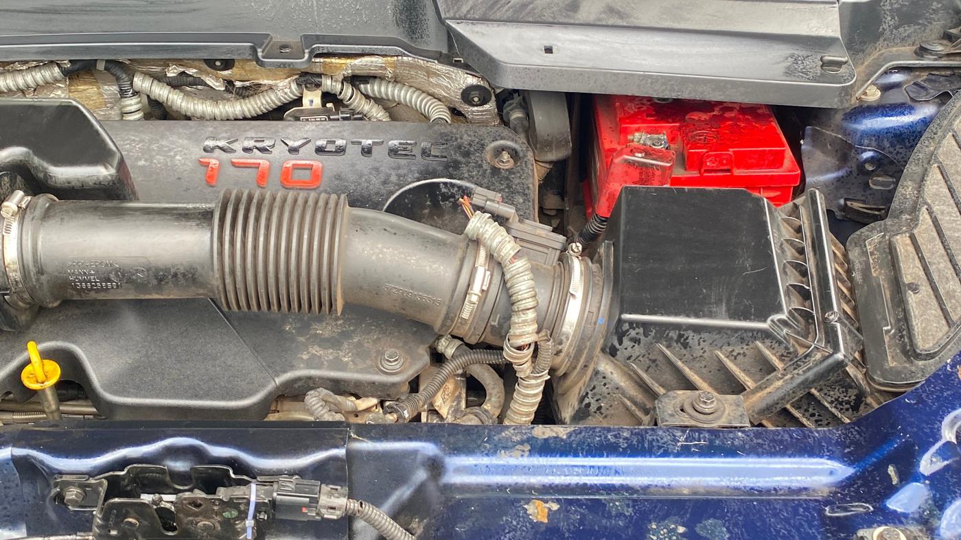 2021 Tata Safari XZA PLUS, Diesel, Automatic, 1,12,777 km, Engine View - Left