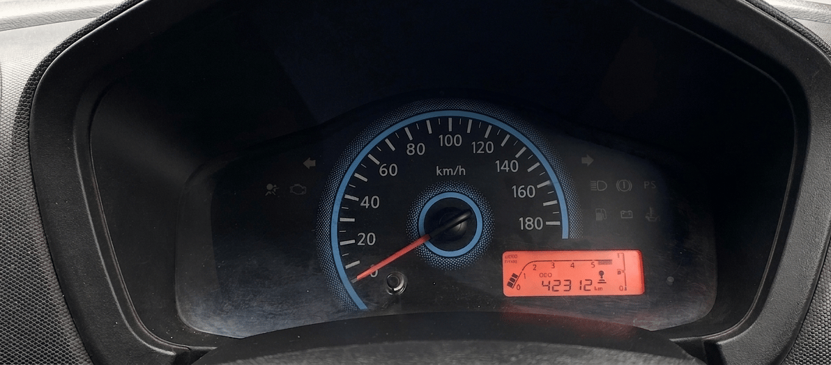 2017 Datsun Redi Go T (O), Petrol, Manual, 42,307 km, Odometer Image