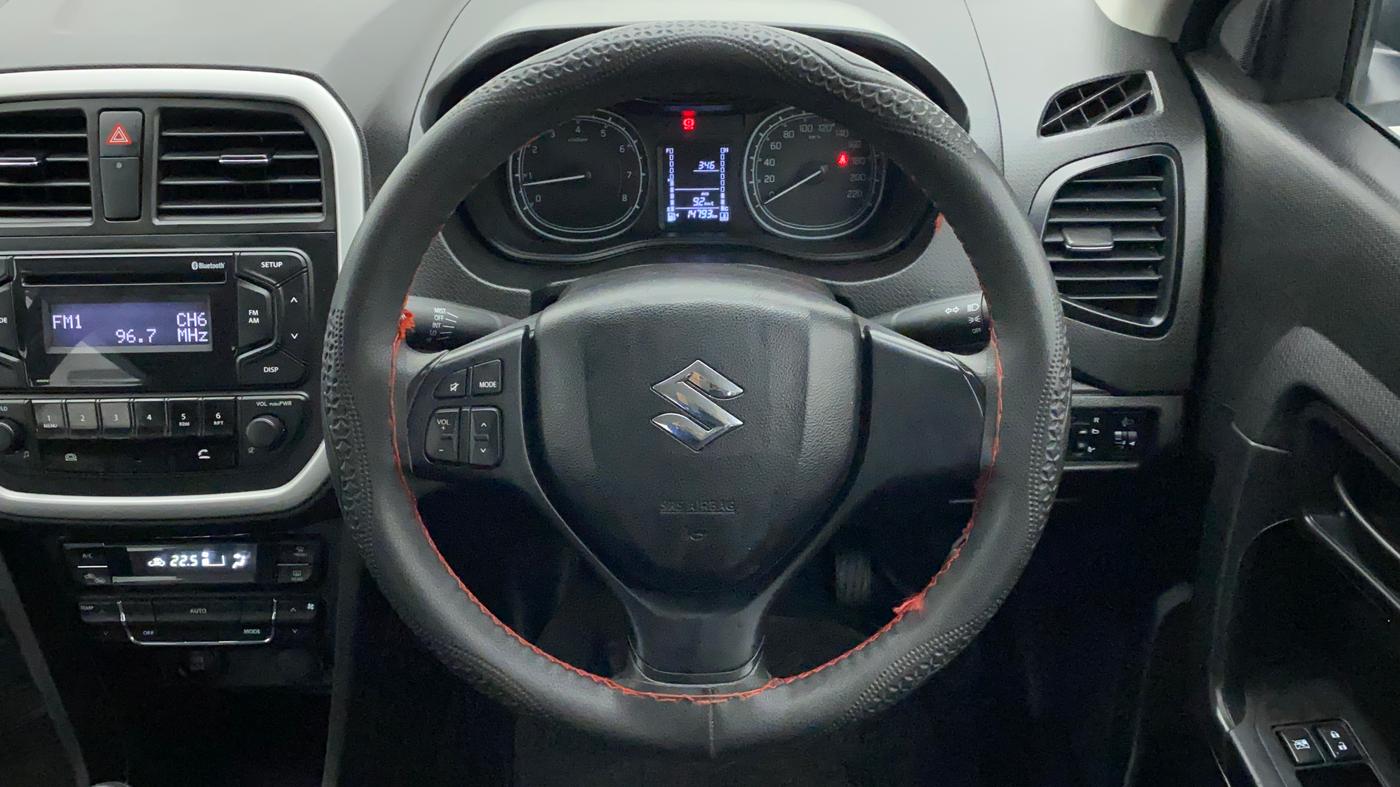 2021 Maruti Vitara Brezza VXI, Petrol, Manual, 15,009 km, Steering Wheel Close Up