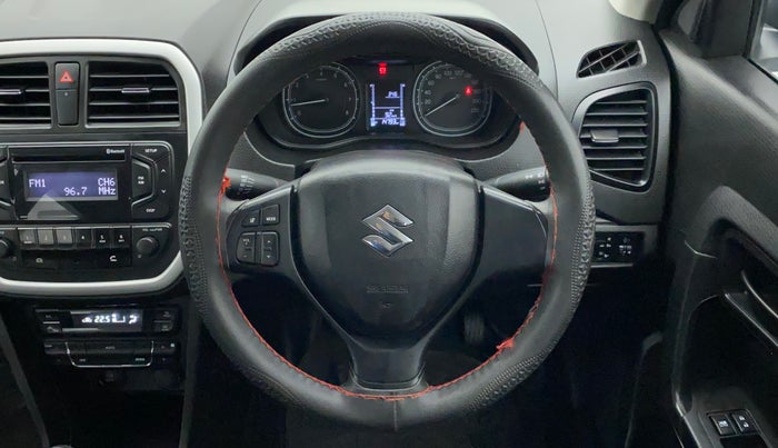 2021 Maruti Vitara Brezza VXI, Petrol, Manual, 15,009 km, Steering Wheel Close Up