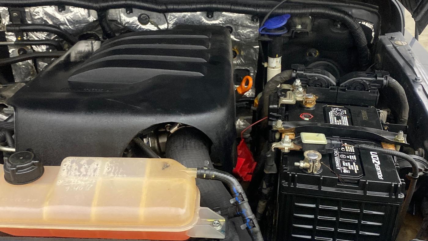 2022 Mahindra Thar LX HT PETROL 4WD MT, Petrol, Manual, 71,090 km, Engine View - Left
