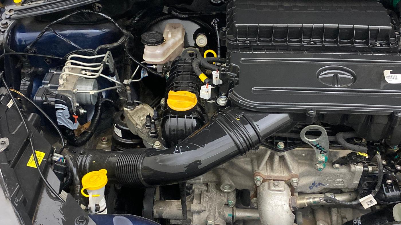 2023 Tata TIGOR XZA PLUS PETROL, Petrol, Automatic, 3,209 km, Engine View - Right
