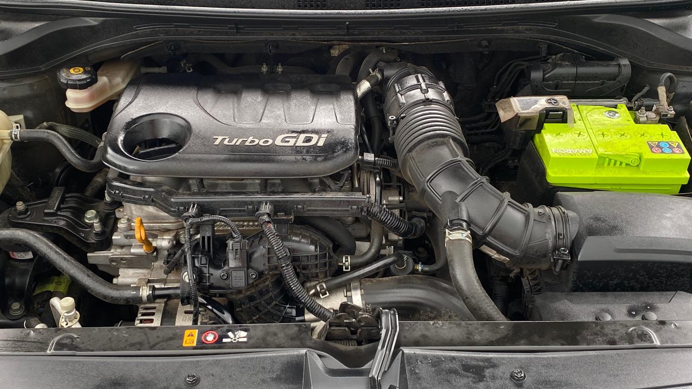 2020 Hyundai Verna SX (O) 1.0 TURBO DCT, Petrol, Automatic, 71,816 km, Engine View
