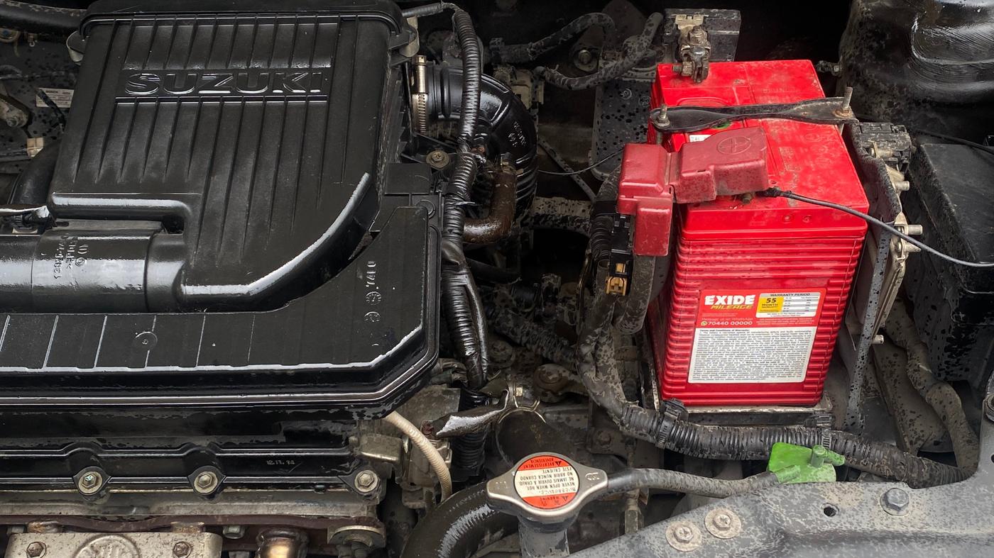 2014 Maruti Swift ZXI, Petrol, Manual, 75,340 km, Engine View - Left