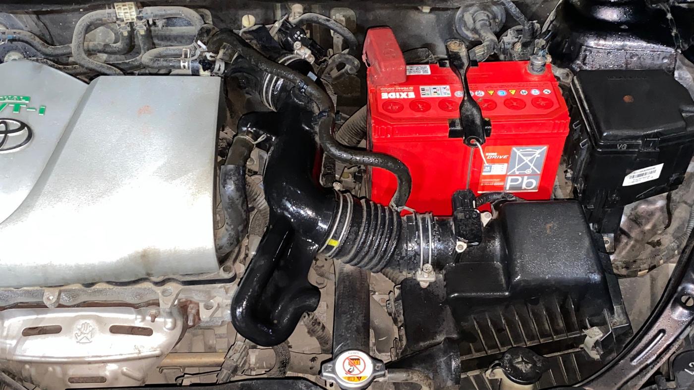 2018 Toyota YARIS G CVT, Petrol, Automatic, 47,398 km, Engine View - Left