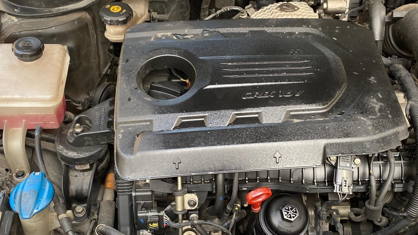 2022 Hyundai Verna SX (O) 1.5 CRDI AT, Diesel, Automatic, 40,145 km, Engine View - Right
