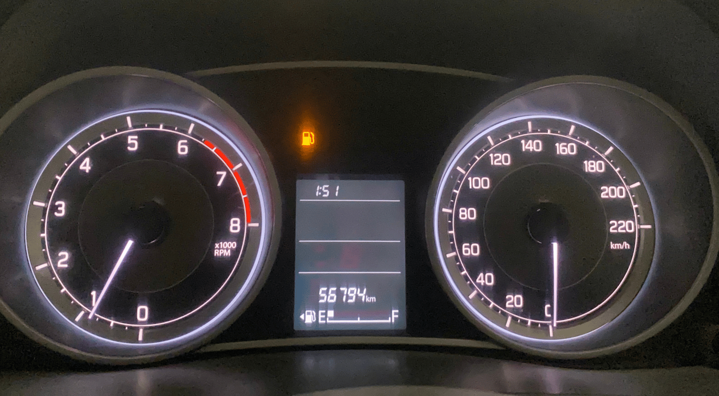 2022 Maruti Dzire VXI, Petrol, Manual, 56,772 km, Odometer Image