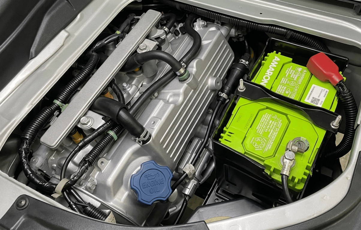 2022 Maruti Eeco 5 STR AC (O), Petrol, Manual, 18,201 km, Engine View - Left