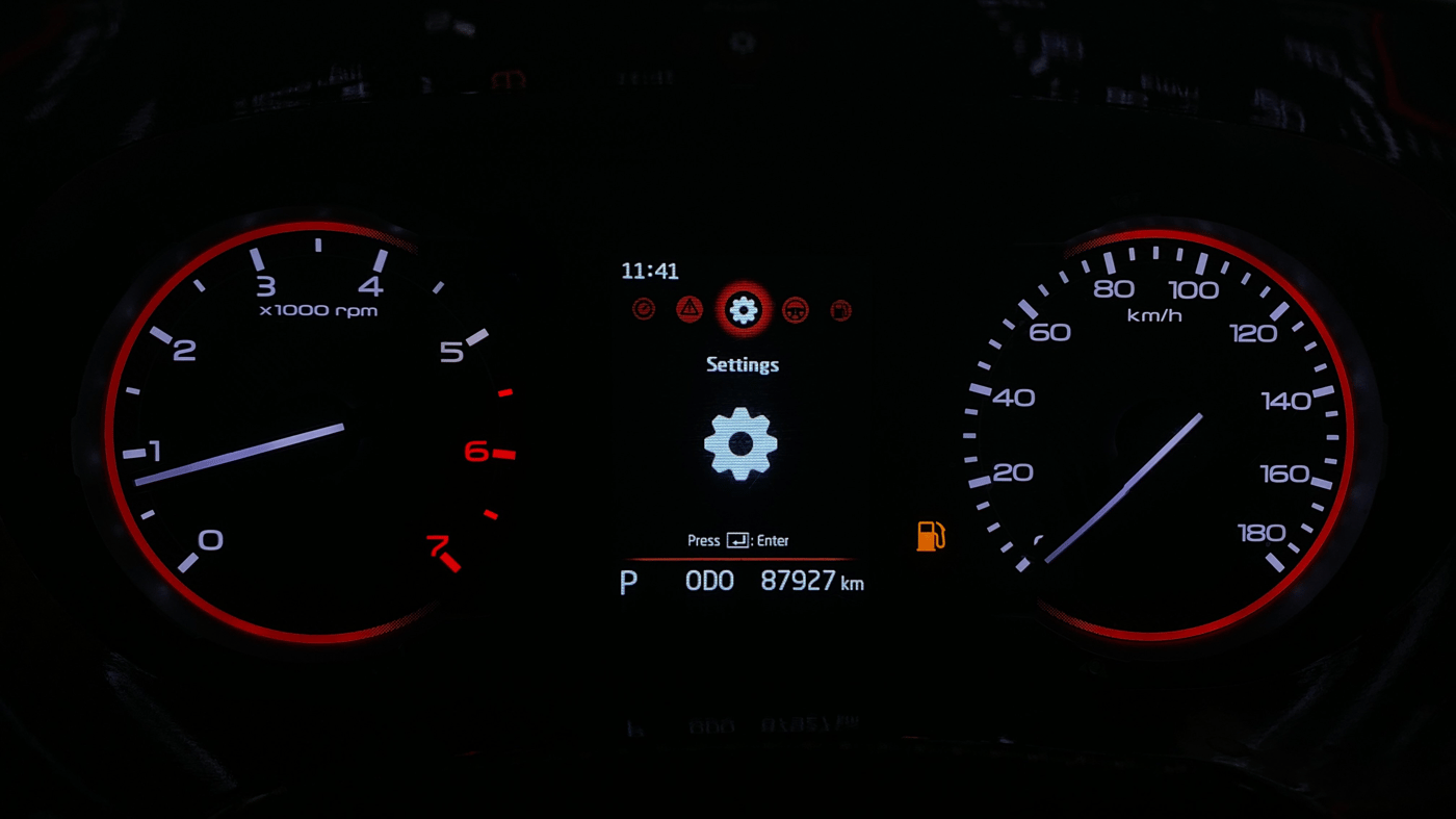 2023 Mahindra Thar LX P 2WD AT HT, Petrol, Automatic, 87,924 km, Odometer Image