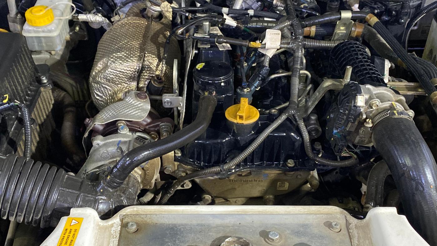 2021 Mahindra Bolero B4, Diesel, Manual, 69,497 km, Engine View