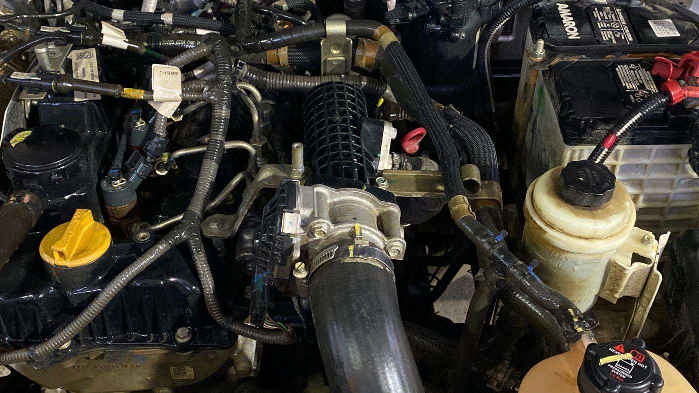 2021 Mahindra Bolero B4, Diesel, Manual, 69,497 km, Engine View - Left