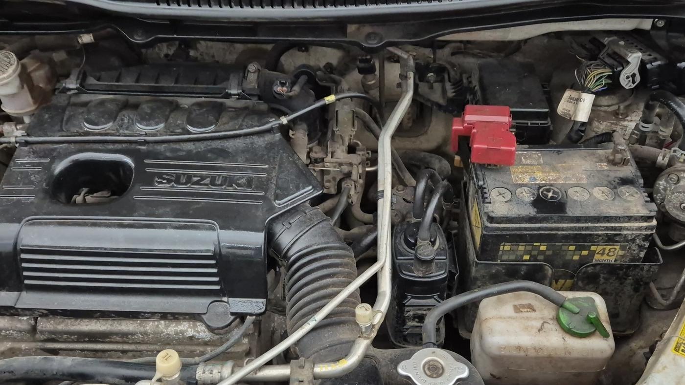 2014 Maruti Wagon R 1.0 LXI CNG, CNG, Manual, 74,132 km, Engine View - Left
