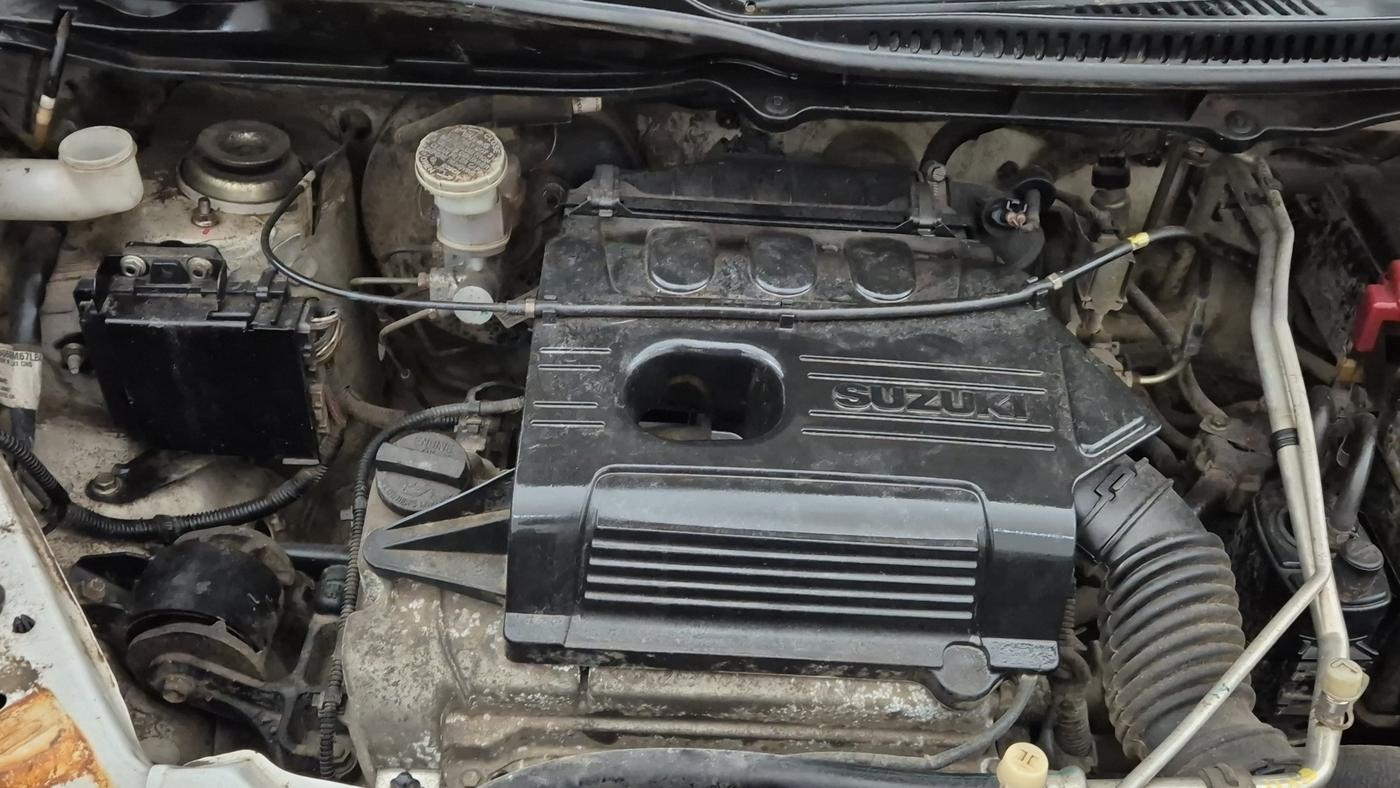 2014 Maruti Wagon R 1.0 LXI CNG, CNG, Manual, 74,132 km, Engine View - Right