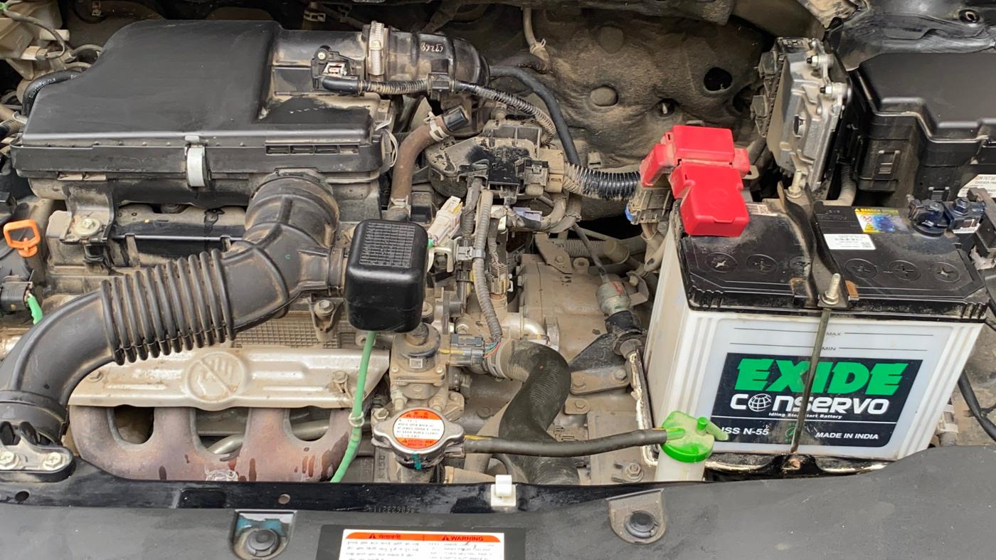 2023 Maruti Grand Vitara ALPHA SMART HYBRID ALLGRIP, Petrol, Manual, 73,765 km, Engine View - Left