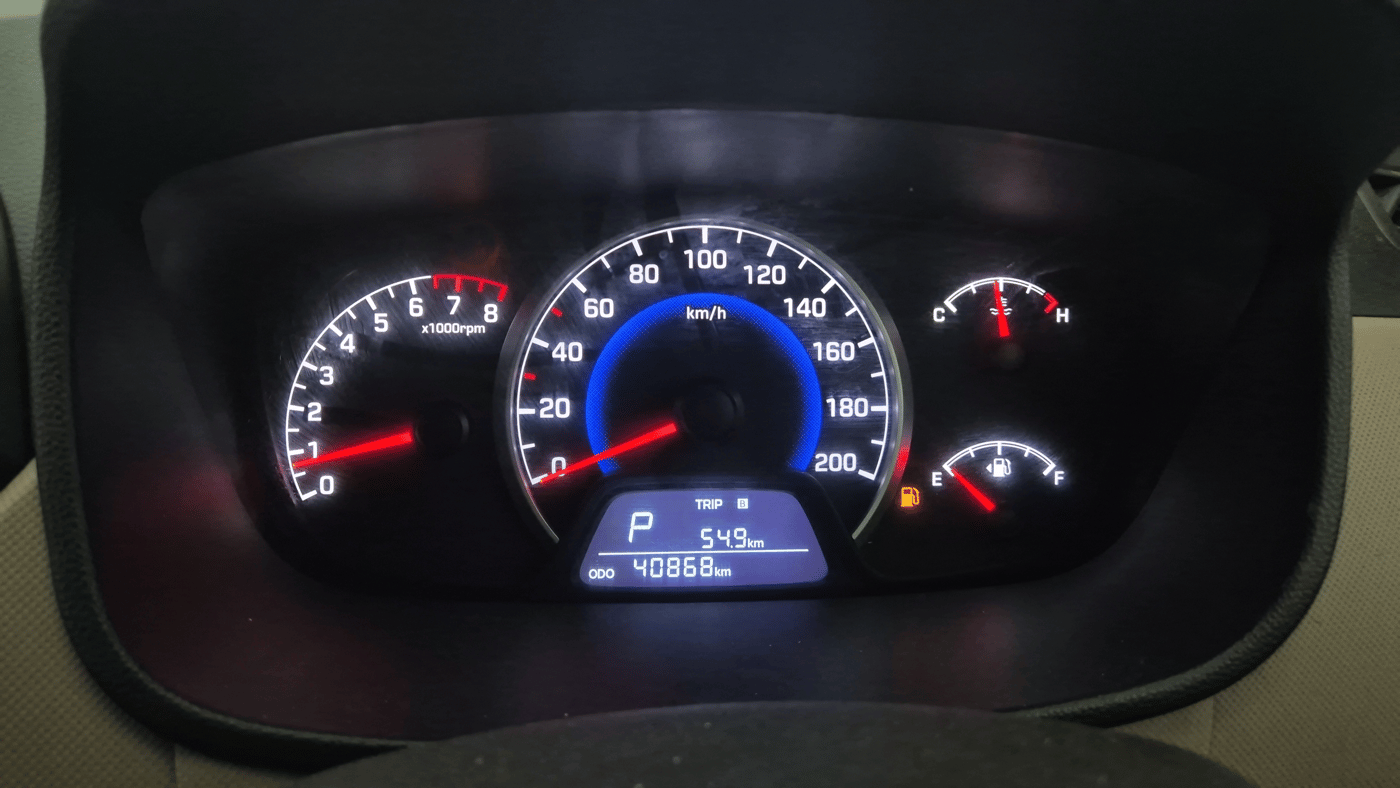 2018 Hyundai Grand i10 SPORTZ AT 1.2 KAPPA VTVT, Petrol, Automatic, 40,843 km, Odometer Image