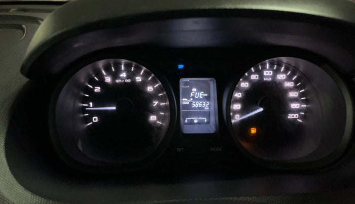 2018 Tata Tiago XM PETROL, Petrol, Manual, 58,580 km, Odometer Image