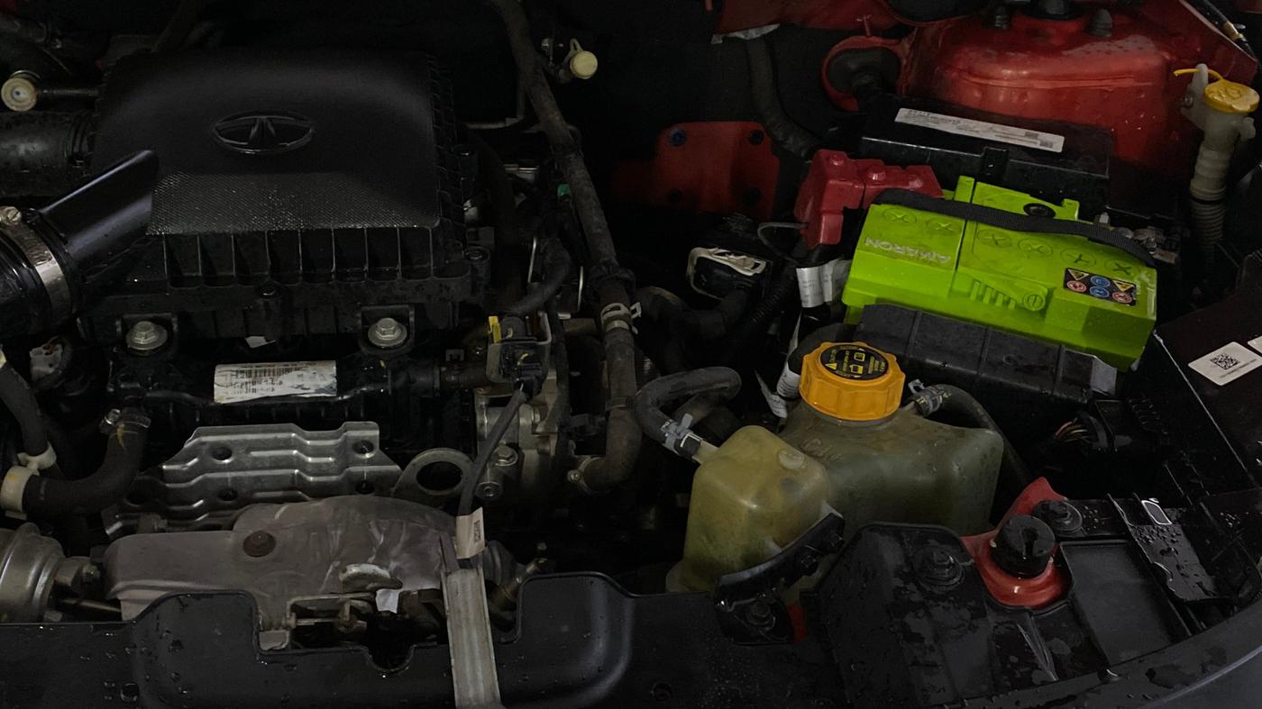 2021 Tata NEXON XZA PLUS PETROL, Petrol, Automatic, 35,930 km, Engine View - Left