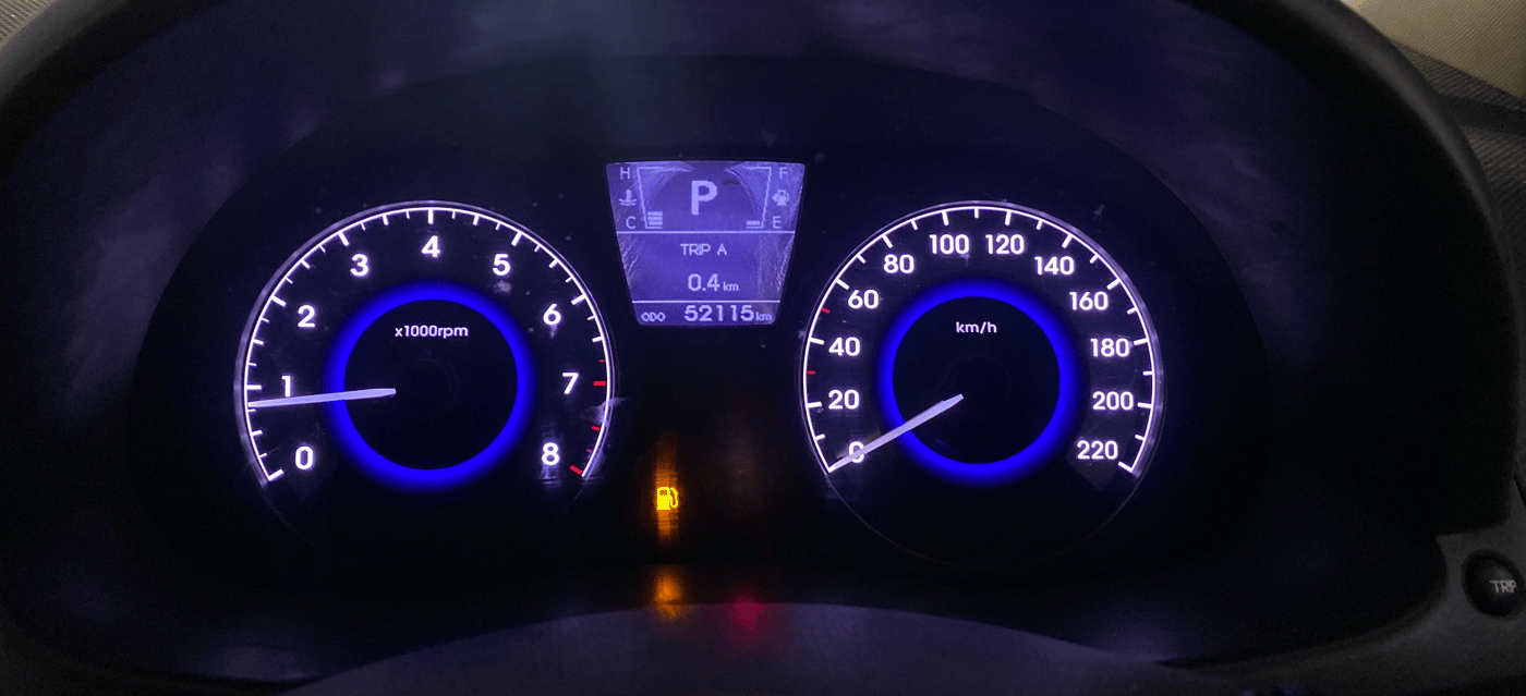2013 Hyundai Verna FLUIDIC 1.6 VTVT SX AT, Petrol, Automatic, 52,115 km, Odometer Image