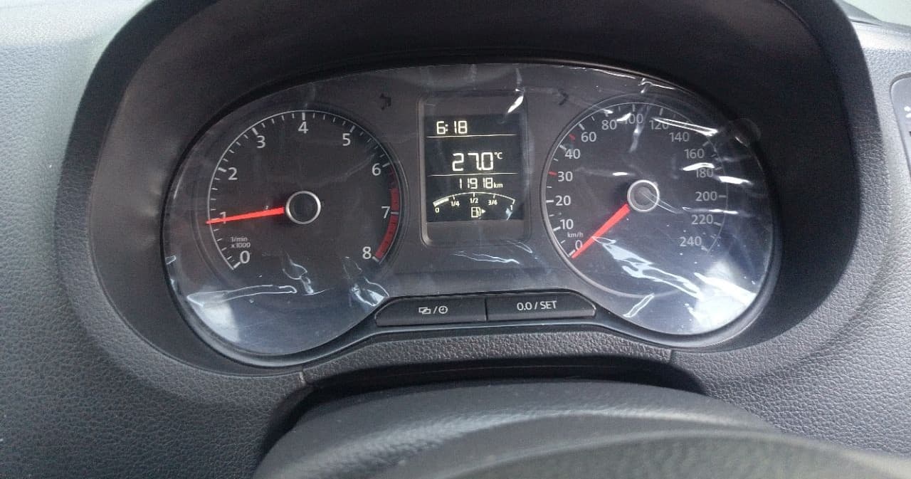 2015 Volkswagen Polo TRENDLINE 1.2L PETROL, Petrol, Manual, 11,918 km, Odometer Image