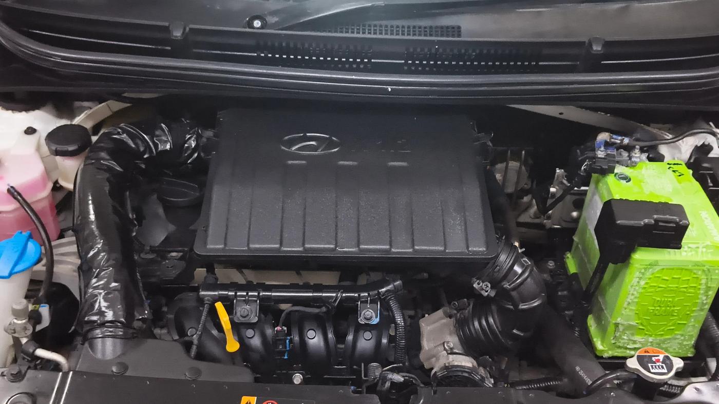 2022 Hyundai GRAND I10 NIOS ASTA 1.2 KAPPA VTVT, Petrol, Manual, 74,364 km, Engine View