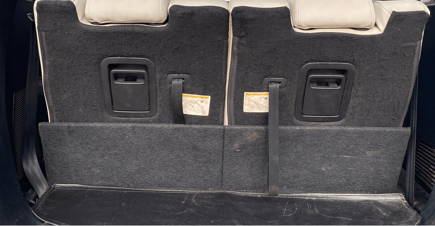 2021 Tata Safari XZ PLUS, Diesel, Manual, 76,614 km, Boot Inside