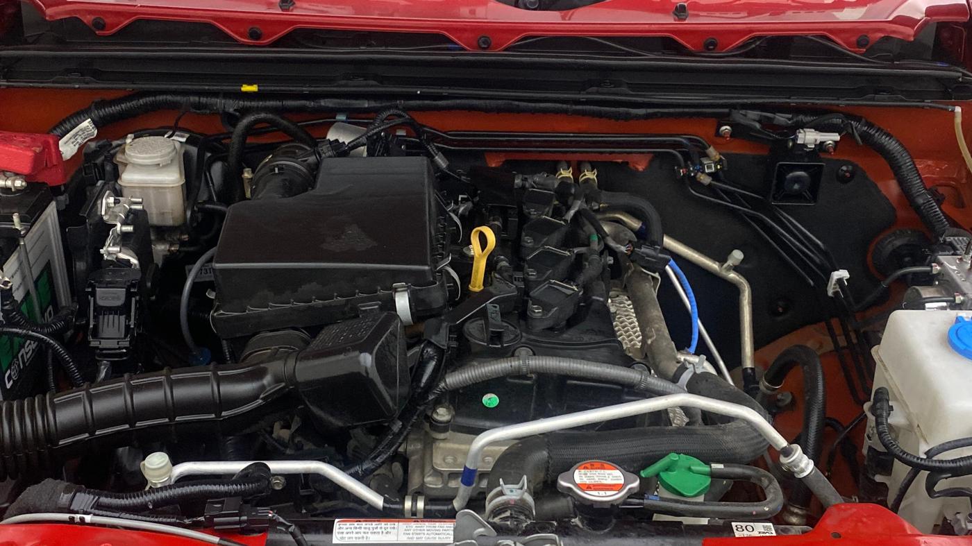 2023 Maruti JIMNY ALPHA ALL GRIP PRO MT, Petrol, Manual, 26,680 km, Engine View