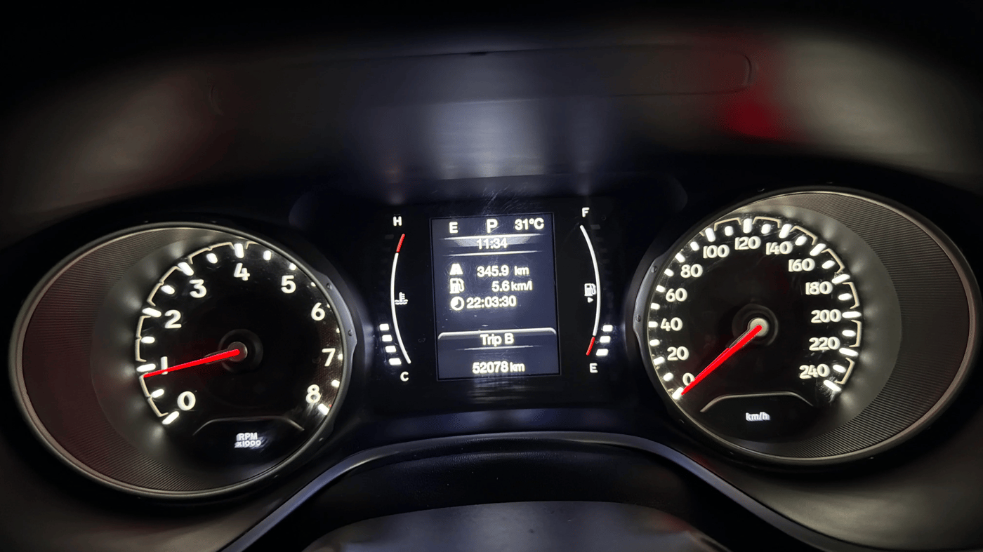 2019 Jeep Compass LIMITED PLUS PETROL AT, Petrol, Automatic, 52,078 km, Odometer Image