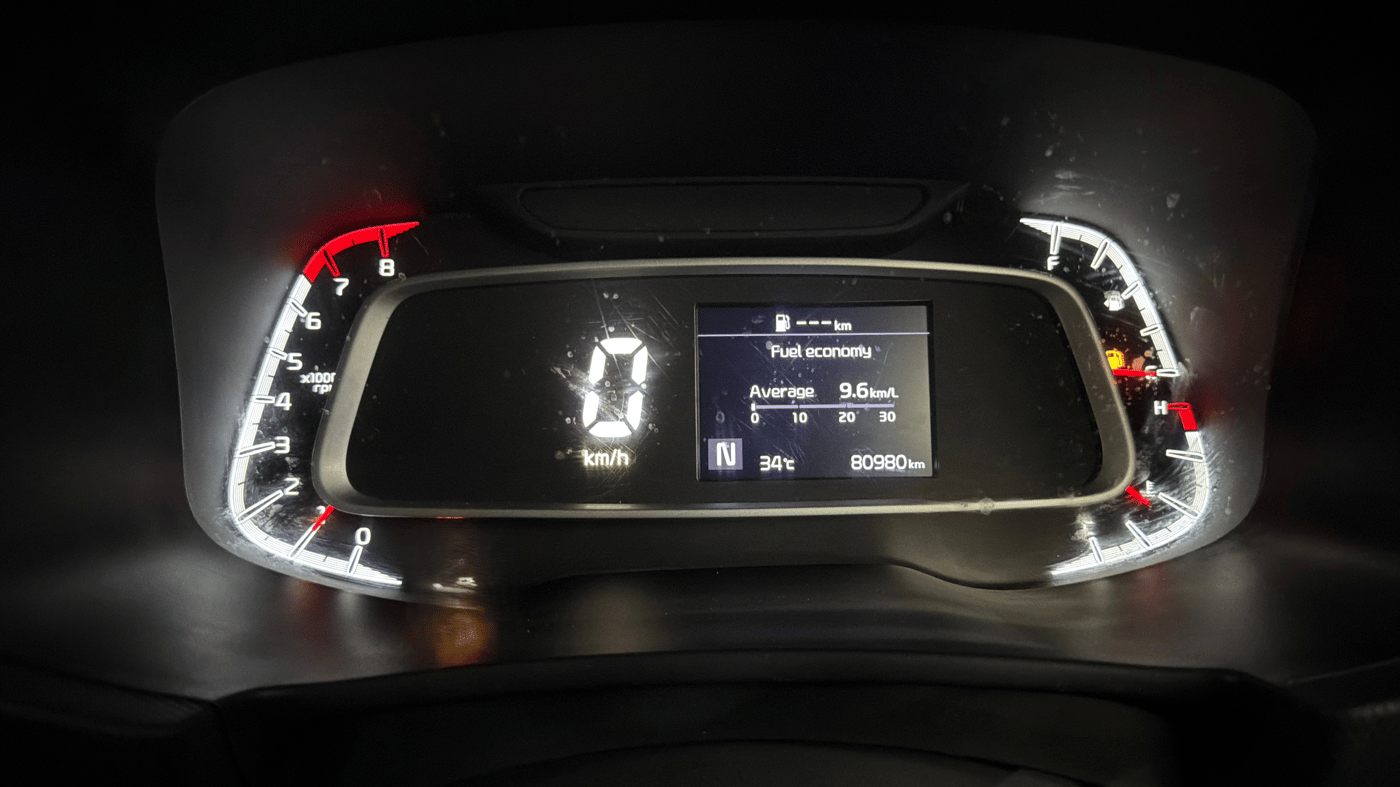 2022 KIA SONET HTK PLUS 1.0 IMT, Petrol, Manual, 80,970 km, Odometer Image