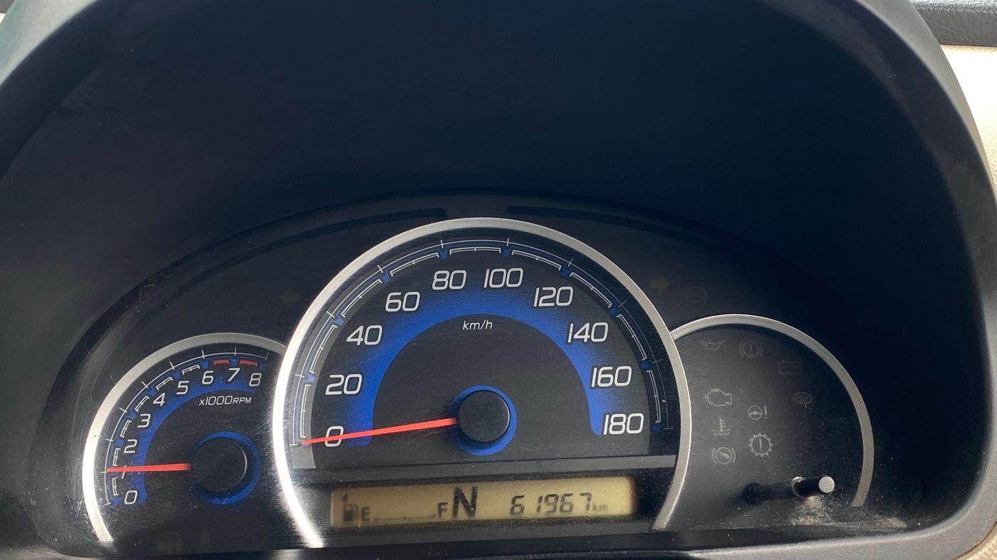 2018 Maruti Wagon R 1.0 VXI AMT, Petrol, Automatic, 61,961 km, Odometer Image