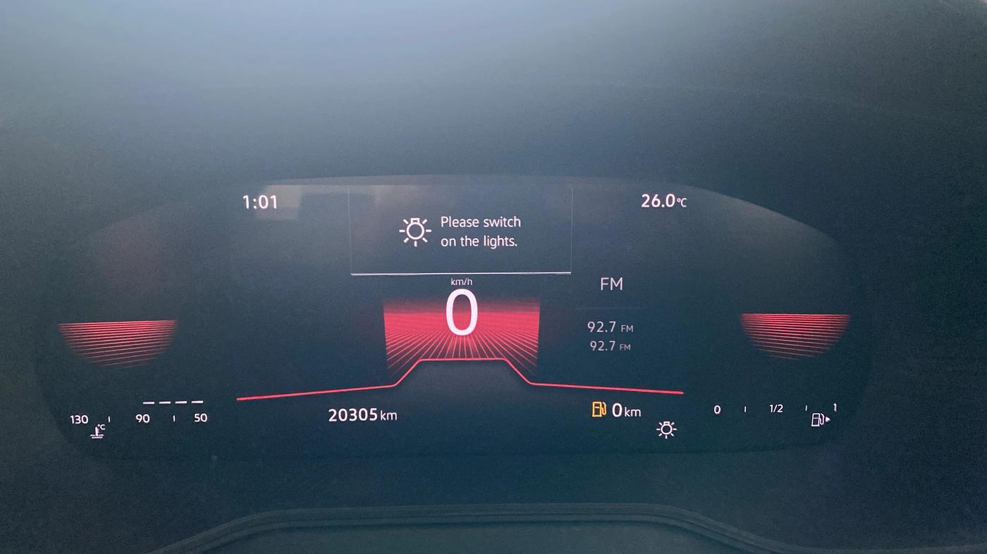 2023 Skoda KUSHAQ  MONTE CARLO 1.0L TSI MT, Petrol, Manual, 20,303 km, Odometer Image