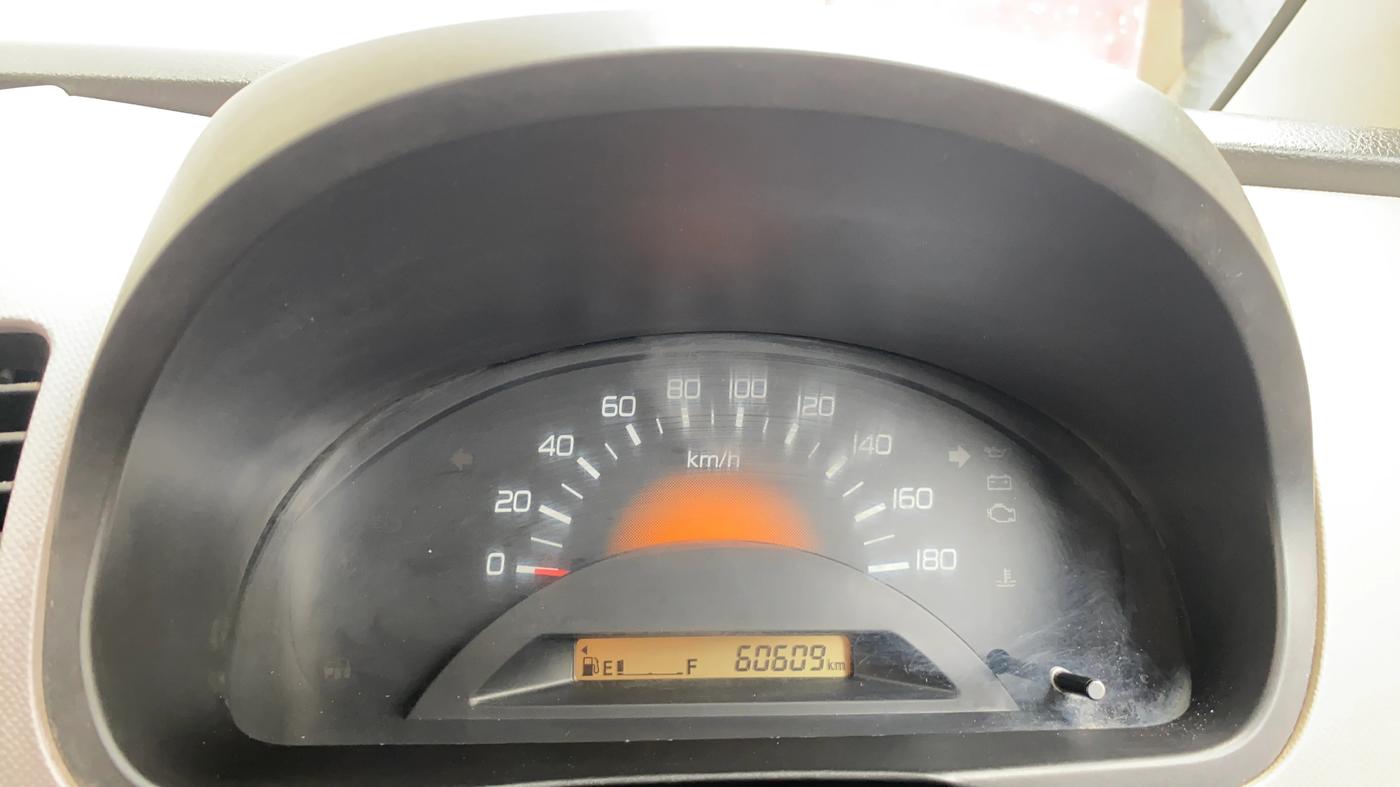 2013 Maruti Wagon R 1.0 LXI, Petrol, Manual, 60,603 km, Odometer Image