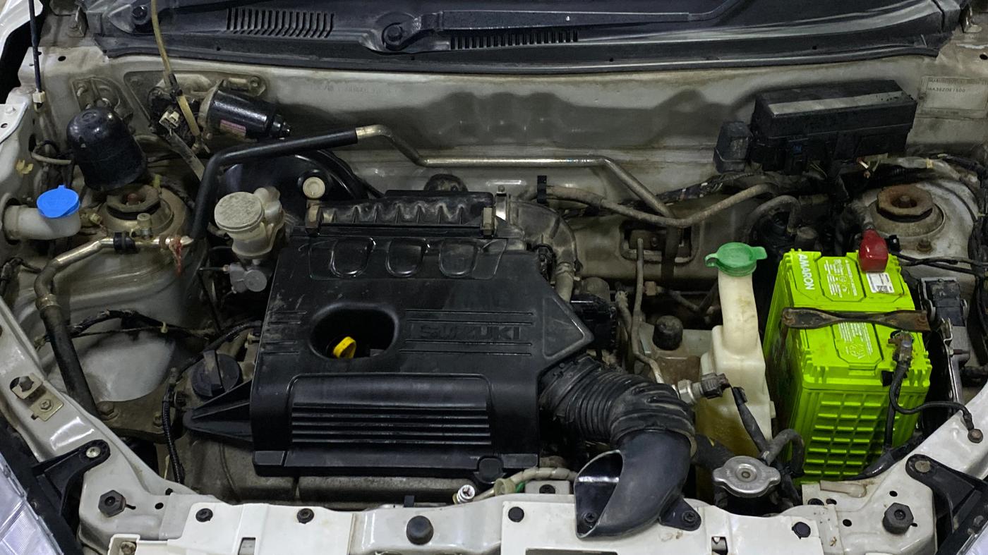 2018 Maruti Alto K10 VXI (O) AMT, Petrol, Automatic, 95,256 km, Engine View