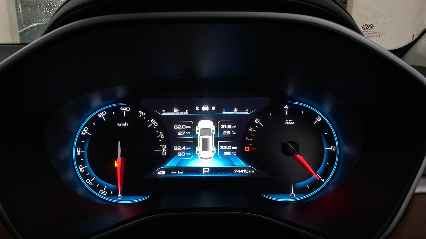 2020 MG HECTOR PLUS SHARP 1.5 PETROL TURBO DCT 6-STR, Petrol, Automatic, 74,411 km, Odometer Image