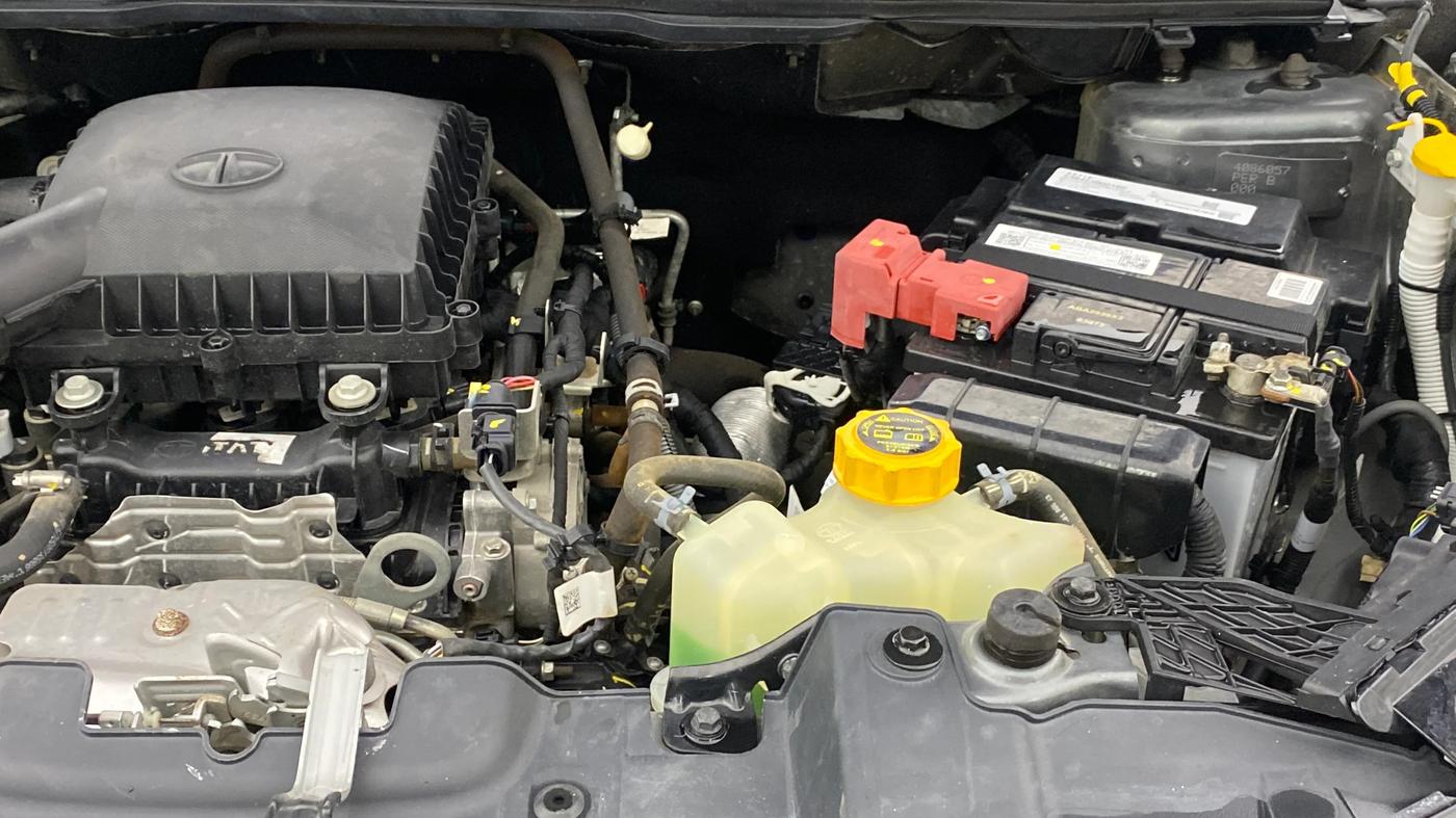 2023 Tata NEXON CREATIVE DUAL TONE 1.2 PETROL, Petrol, Manual, 13,722 km, Engine View - Left
