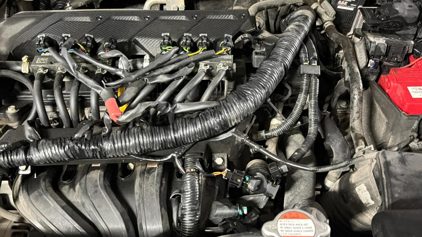 2020 KIA SELTOS HTX IVT 1.5 PETROL, CNG, Automatic, 74,399 km, Engine View
