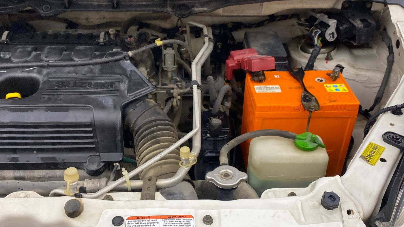 2014 Maruti Wagon R 1.0 VXI, Petrol, Manual, 42,900 km, Engine View - Left