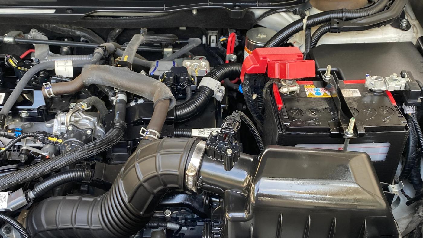 2025 Maruti Grand Vitara Delta Plus Hybrid eCVT, Hybrid, Automatic, 12,045 km, Engine View - Left