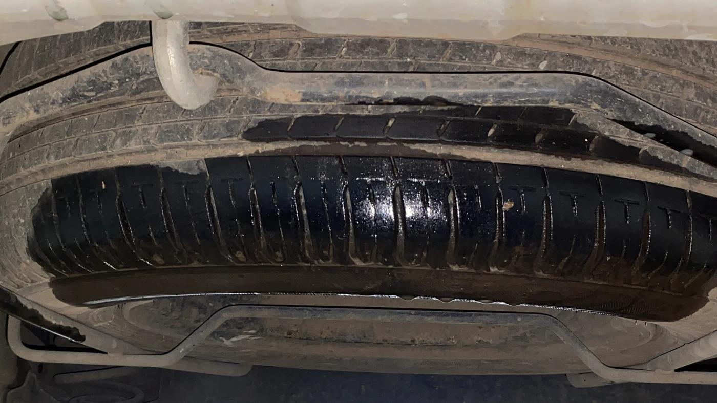 2019 Maruti XL6 ALPHA AT, Petrol, Automatic, 1,03,970 km, Spare Tyre