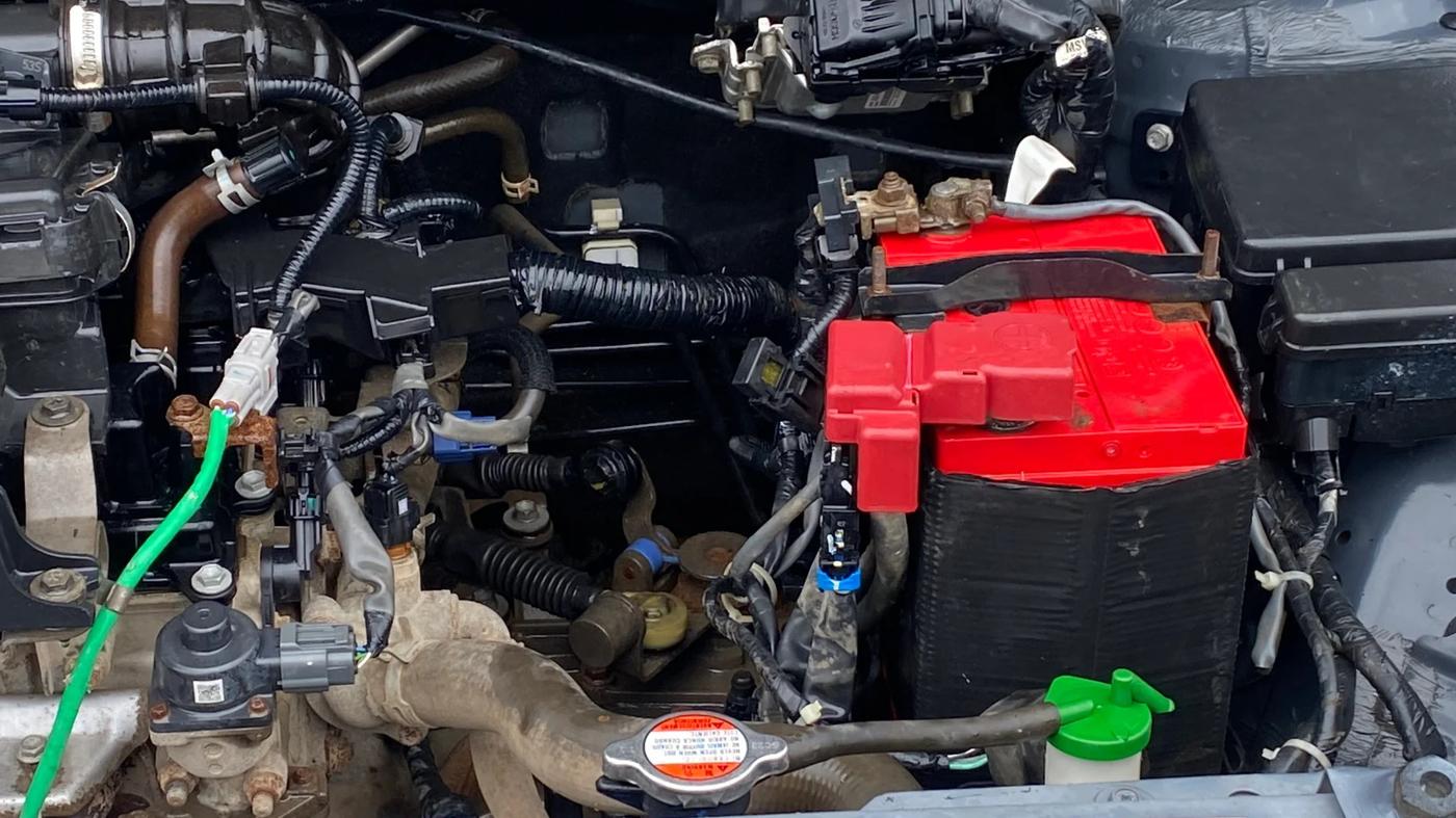 2023 Maruti Baleno DELTA PETROL 1.2, Petrol, Manual, 93,980 km, Engine View - Left