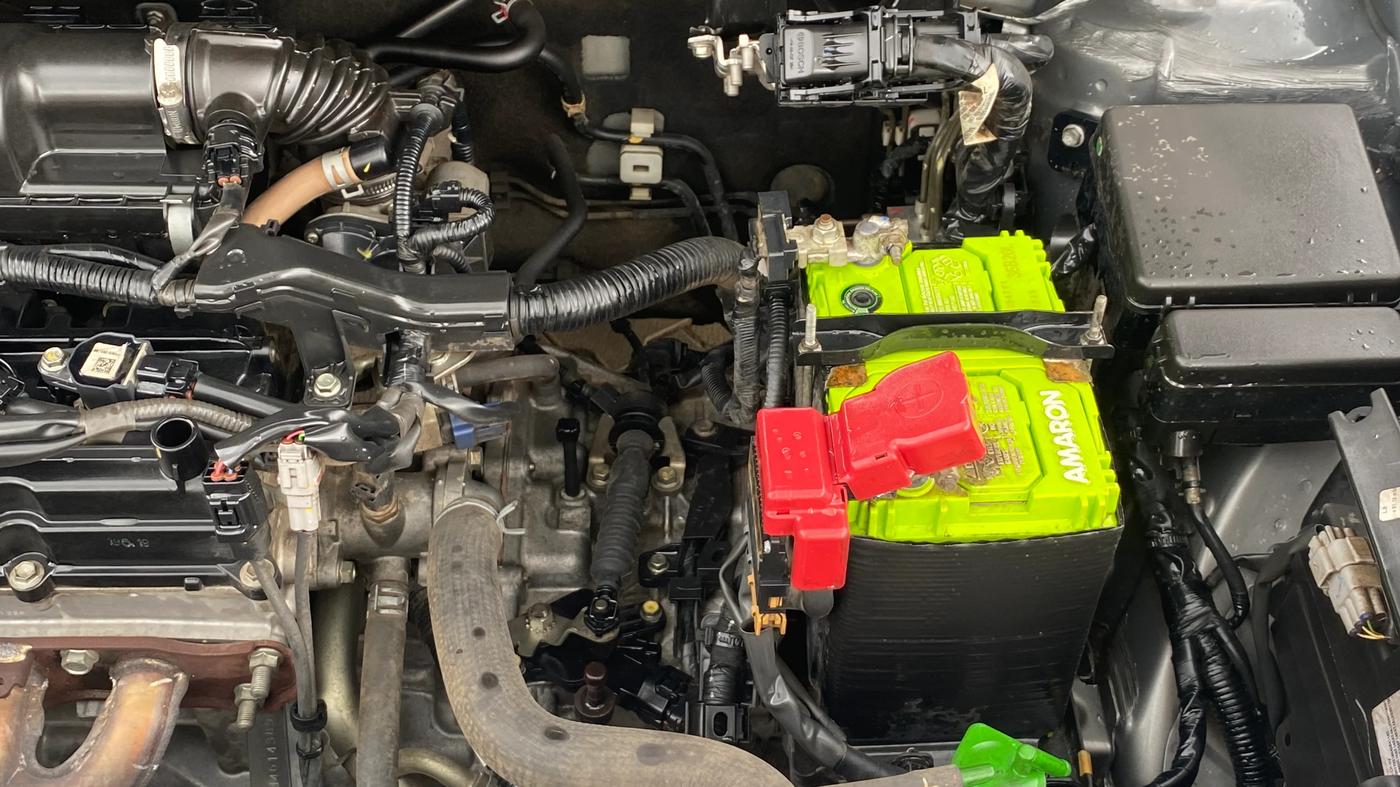 2019 Toyota Glanza V CVT, Petrol, Automatic, 25,218 km, Engine View - Left
