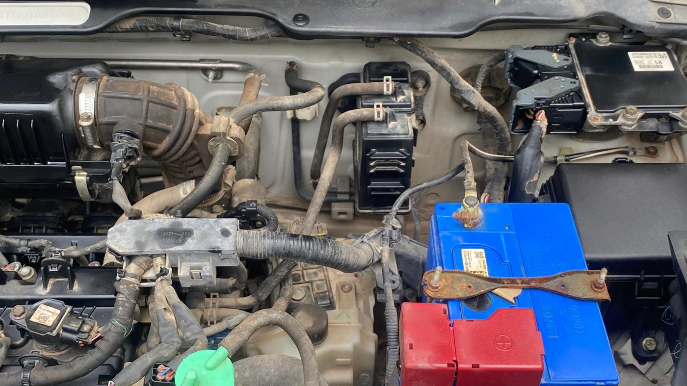 2019 Maruti S PRESSO VXI PLUS AMT, Petrol, Automatic, 45,482 km, Engine View - Left